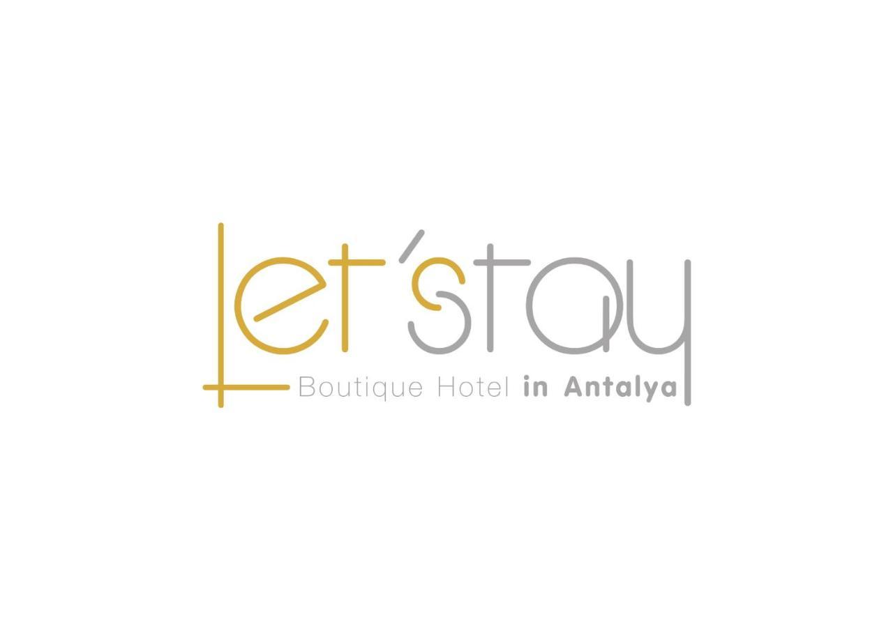 Letstay Hotel - Adults Only Анталья Экстерьер фото